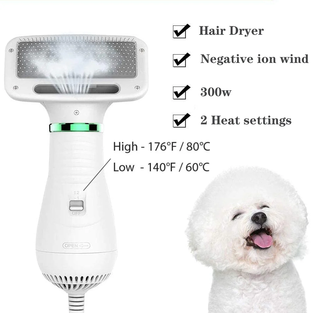 2in1 Portable Adjustable Smart Pet Hair Dryer - Image 6