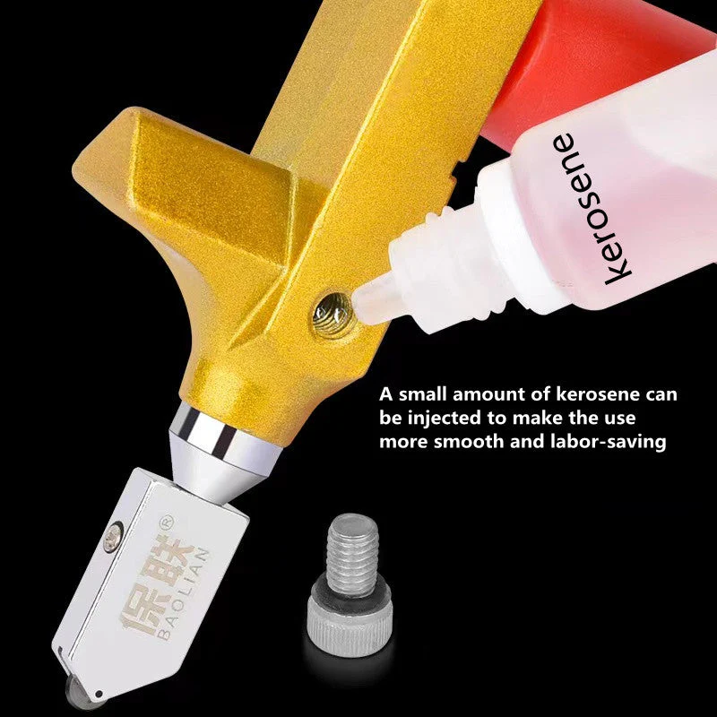 2in1 Professional Grade Glass Ceramic Diamond Roller Cutter - Image 2