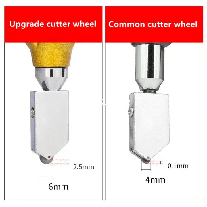 2in1 Professional Grade Glass Ceramic Diamond Roller Cutter - Image 5