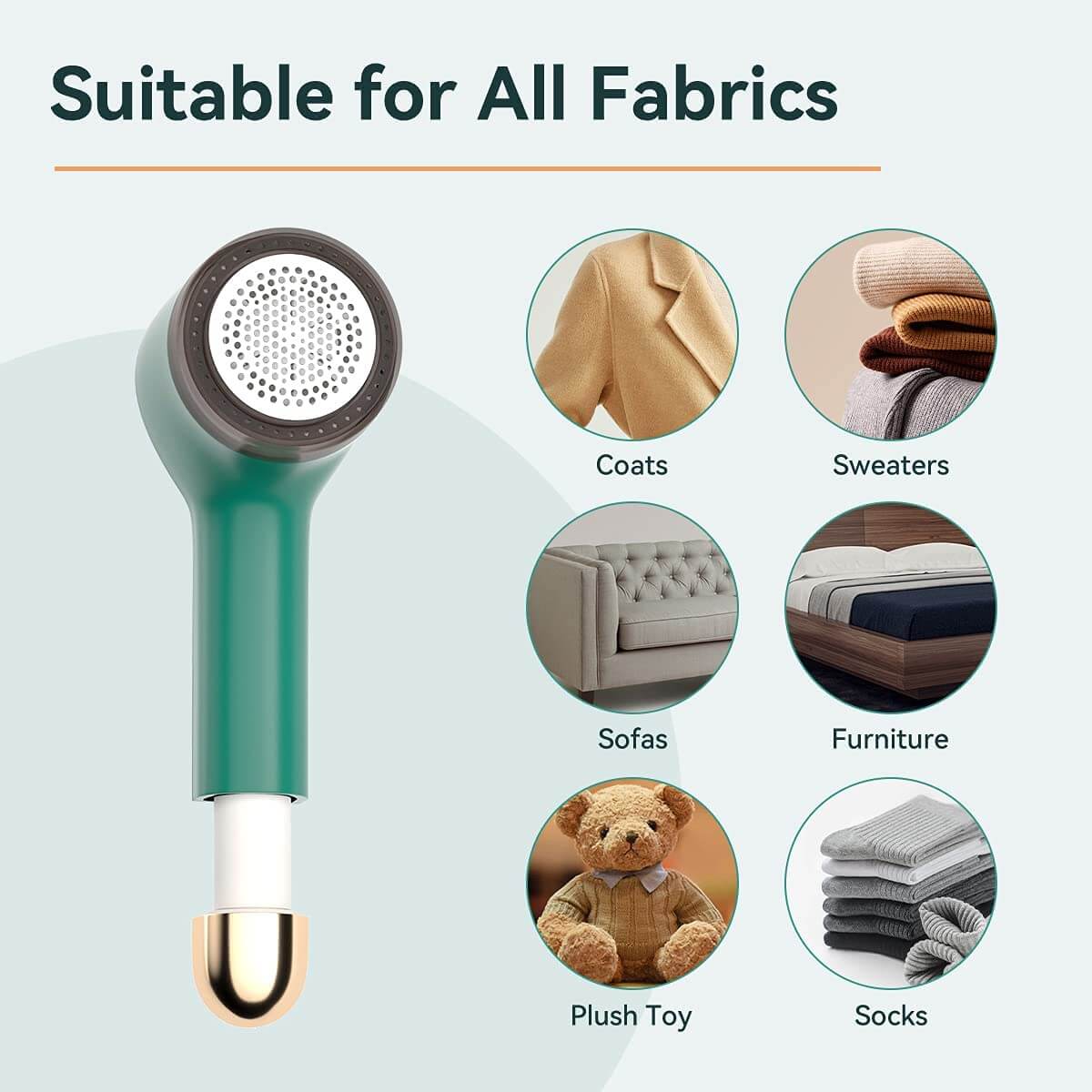 2in1 Rechargeable Electric Clothes Lint Remover - Image 4