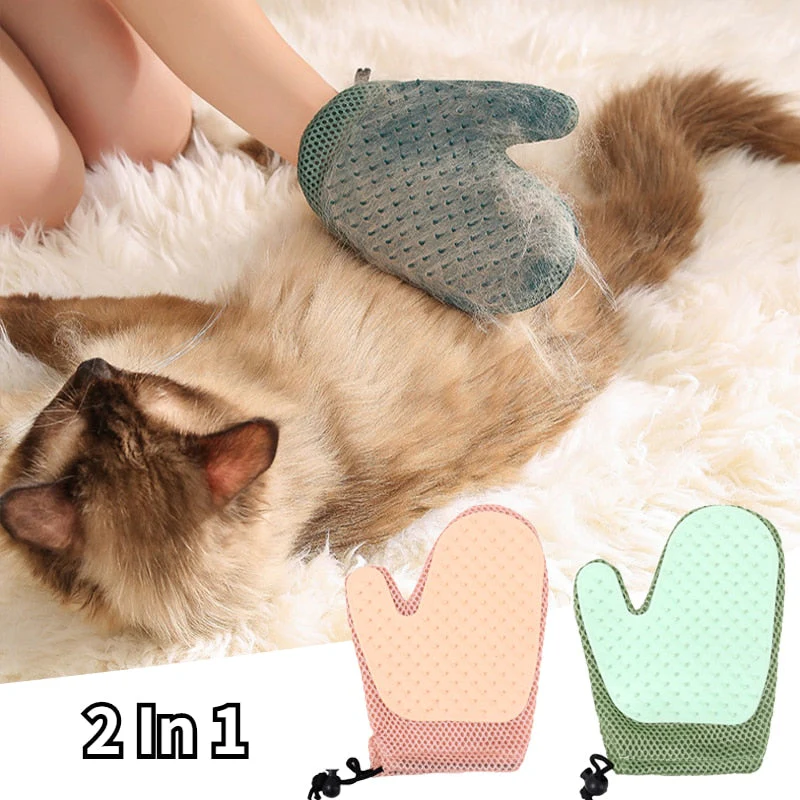 2in1 Reversible Pet Hair Remover Gloves - Image 3