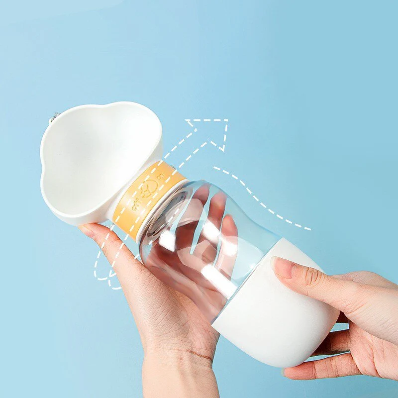 2in1 Smart Pet Portable Water Bottle Feeder - Image 5