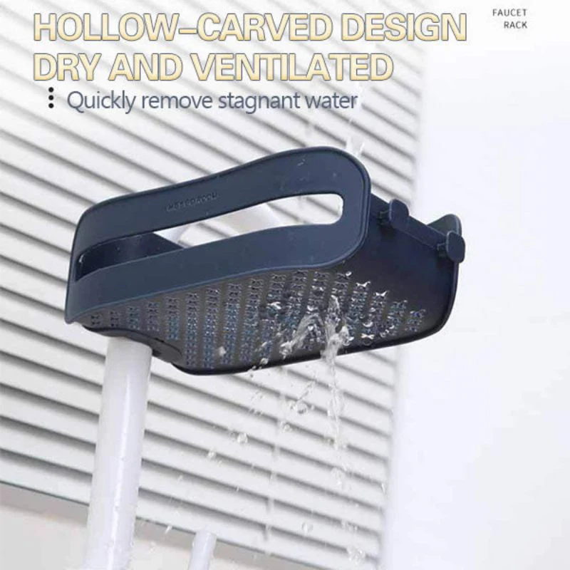 2in1 Sponge Holder Sink Organizer Rack - Image 3