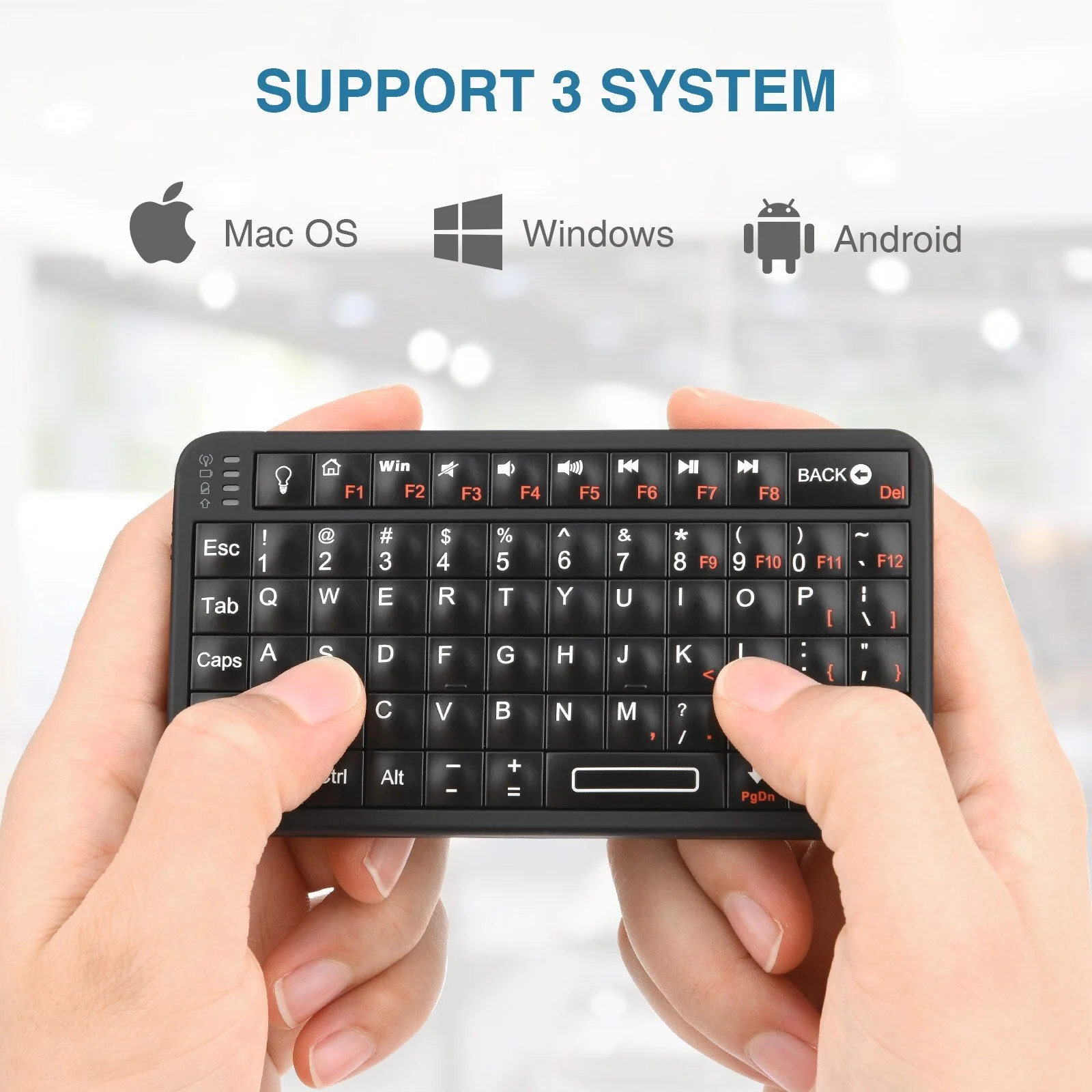 2in1 Wireless Freedom Air Keyboard - Image 3
