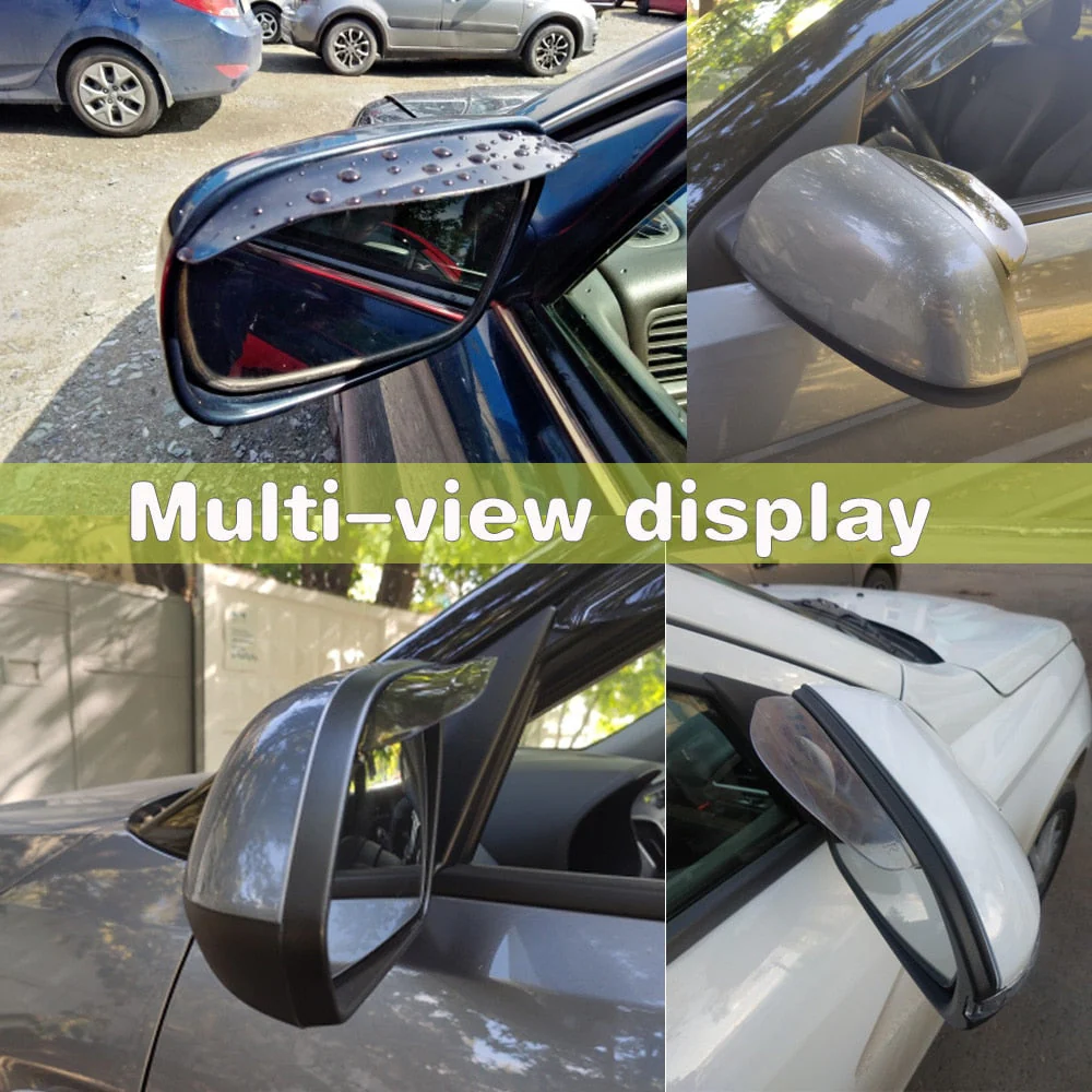 2pcs Car Rear View Mirror Rain Protector - Image 5