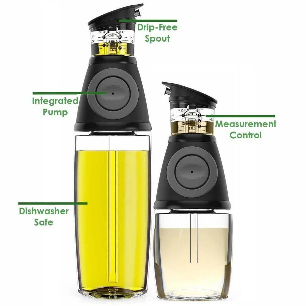 2pcs Drip-Free Olive Oil Dispenser Set - Image 9