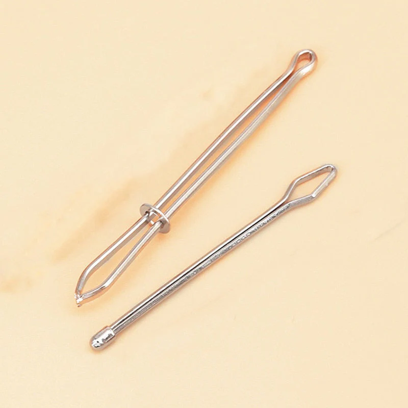 2Pcs Elastic Rope Threader Tweezer Tool - Image 2