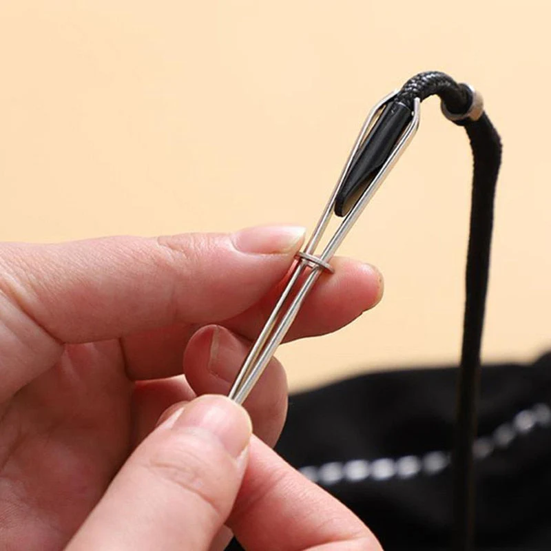 2Pcs Elastic Rope Threader Tweezer Tool - Image 7