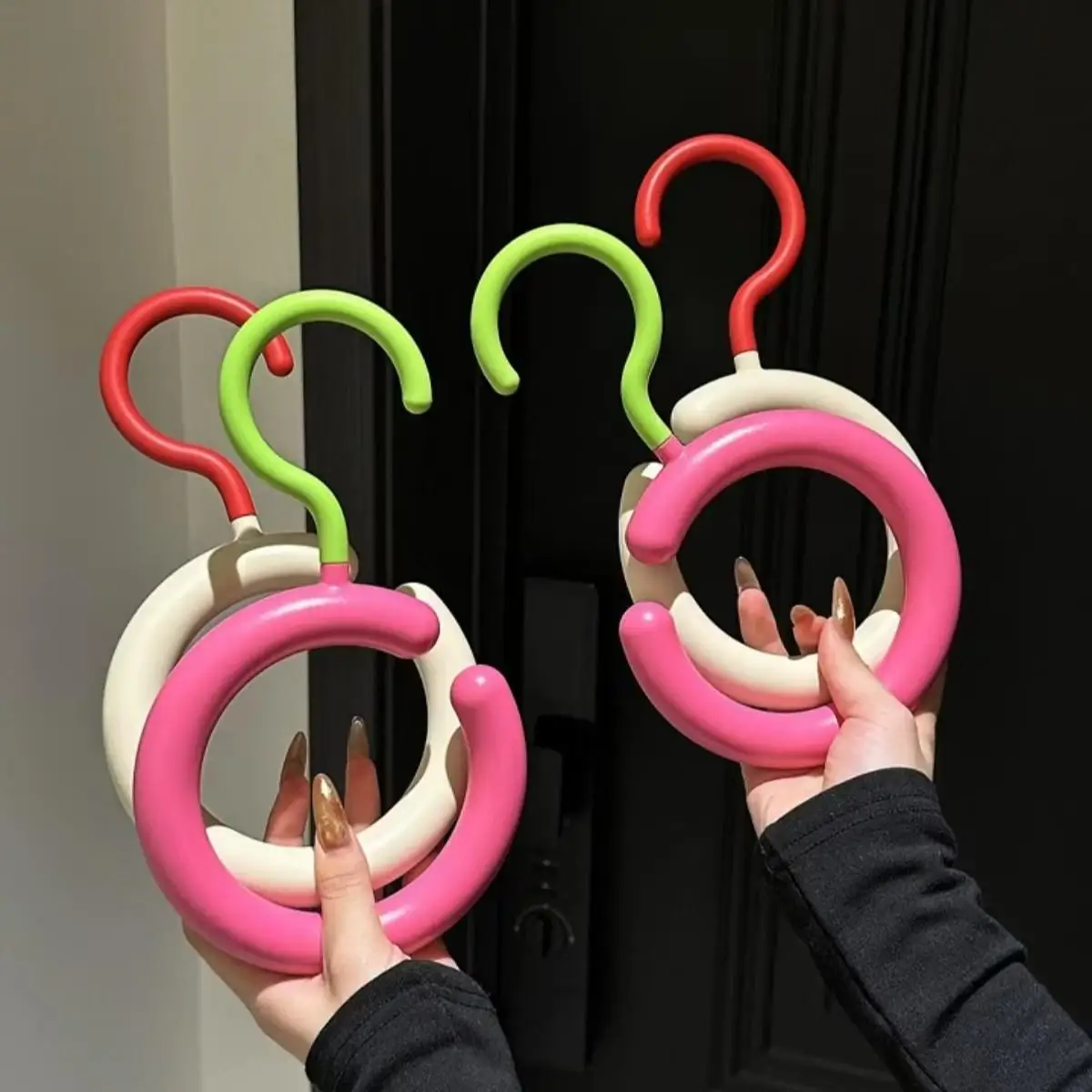 2pcs Rotating Multi-Hook Closet Organizer Hanger - Image 5