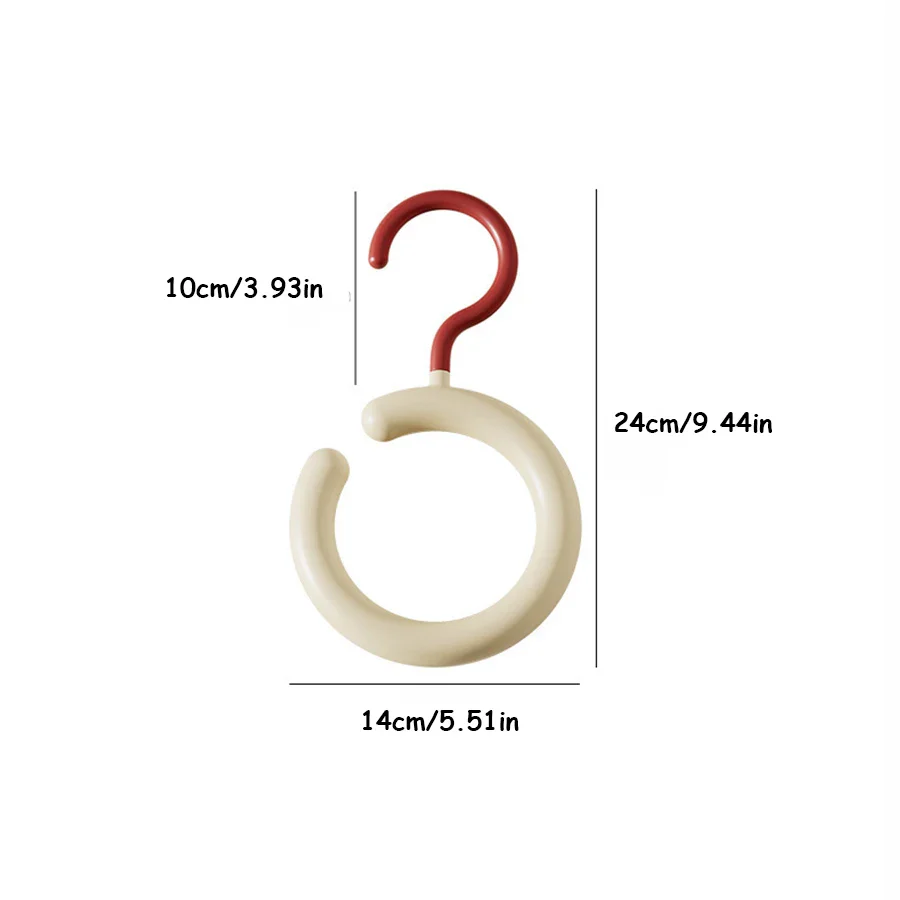 2pcs Rotating Multi-Hook Closet Organizer Hanger - Image 7