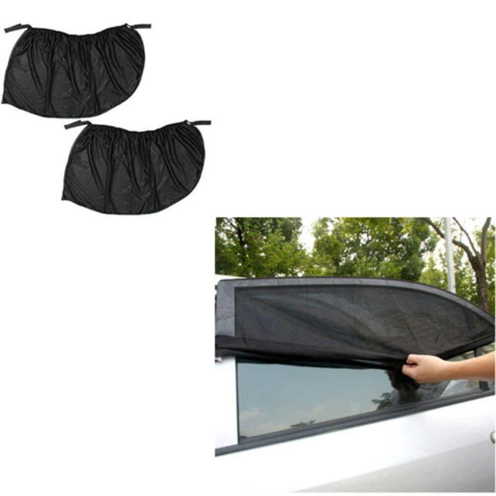 2pcs Summer Car Window Sunshade Net - Image 8
