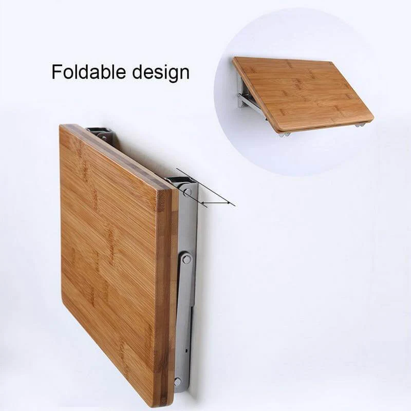 2PCS Triangle Folding Wall Mounted Shelf - Image 3