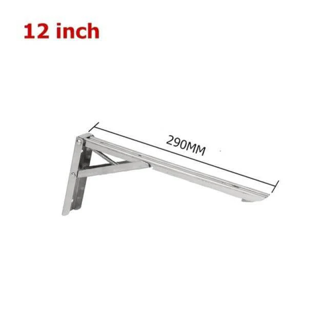 2PCS Triangle Folding Wall Mounted Shelf - Image 6