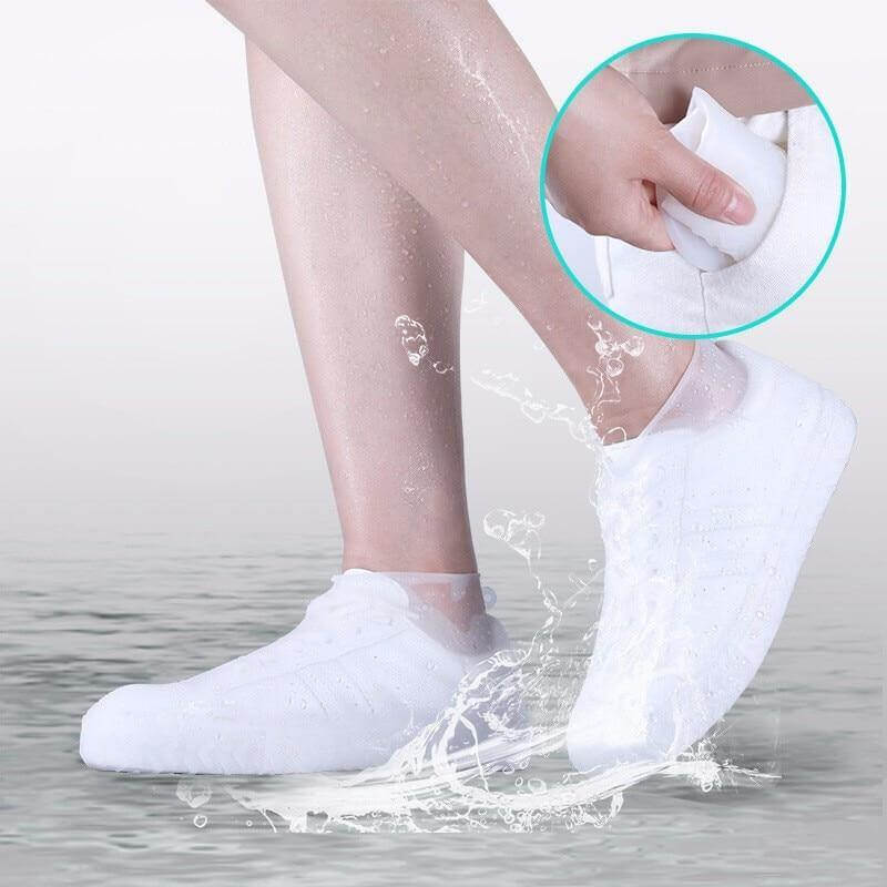 2pcs Waterproof Reusable Silicone Shoe Cover - Image 3
