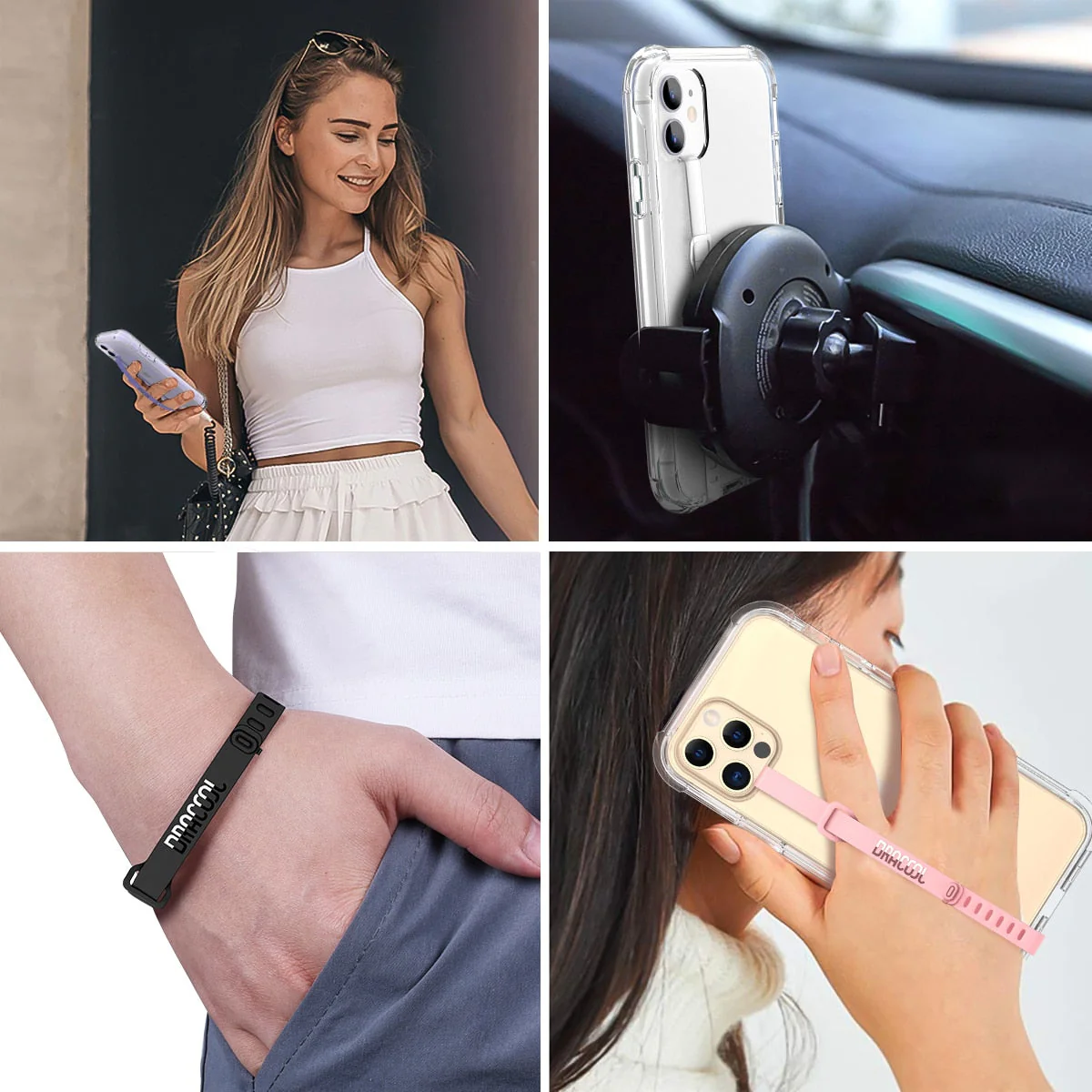 2pcs Wristband Universal Phone Holder Strap - Image 3