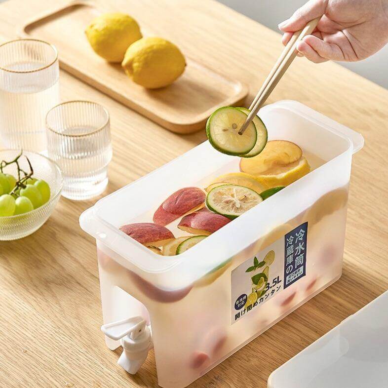 3.5L Fridge Cold Water Juice Dispenser - Image 2