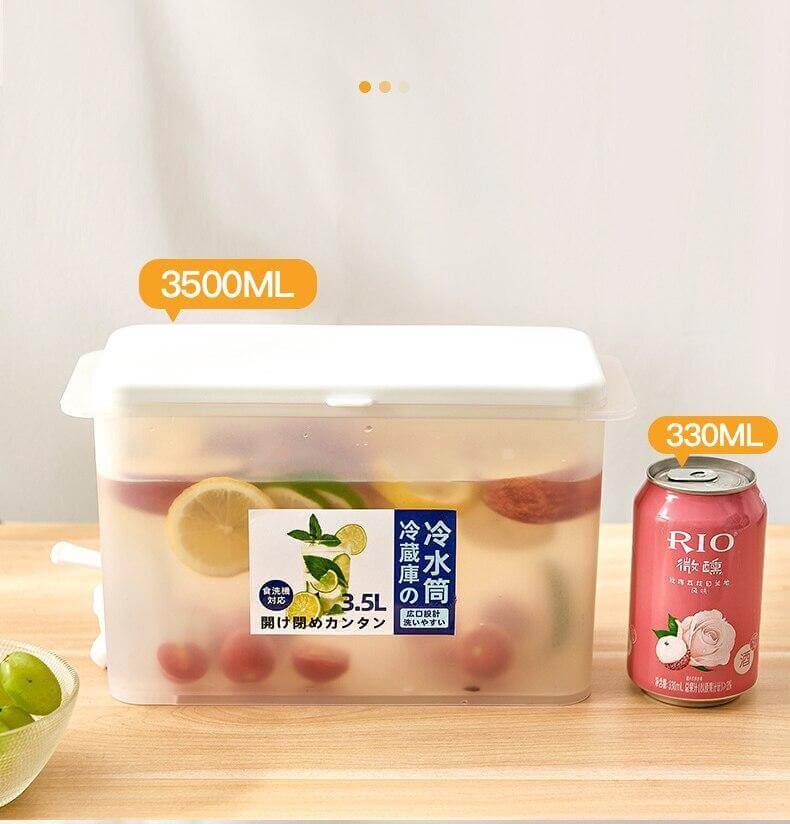 3.5L Fridge Cold Water Juice Dispenser - Image 9