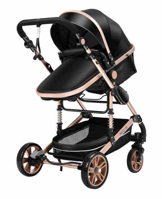 3 in 1 High-Landscape Bidirectional Portable Foldable Baby Stroller - Image 6