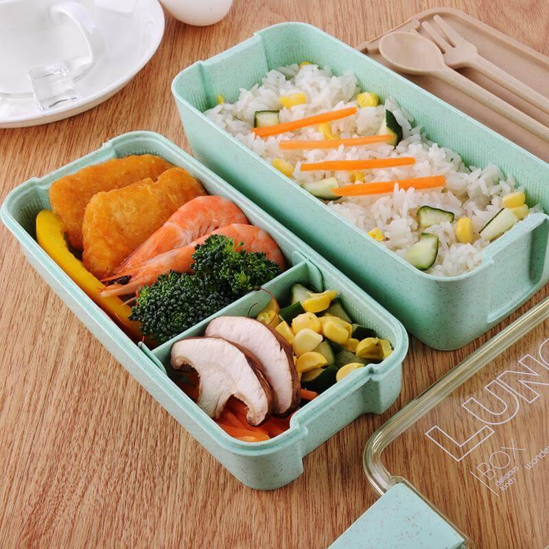 3 Layers Healthy Material Lunch Box - Image 3