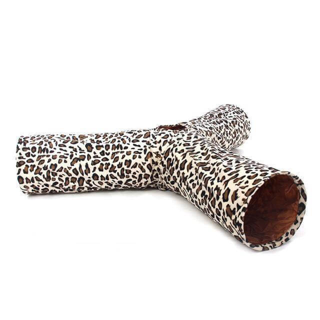 3 Ways Cat Leopard Print Tunnel - Image 2
