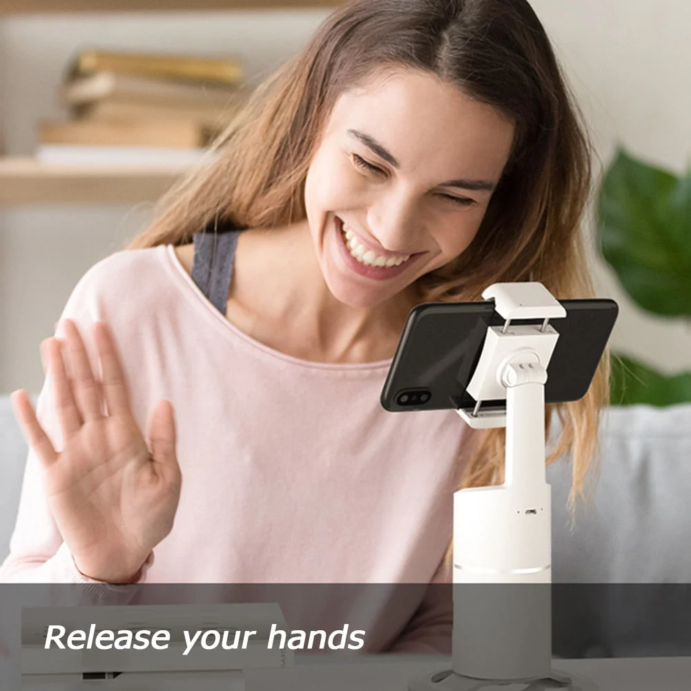 360° AI Auto Face Tracking Phone Stabilizer Tripod - Image 7