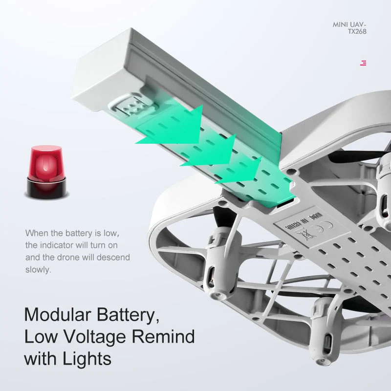 360 Degree Wifi Camera Flip Toy Drone - Image 2