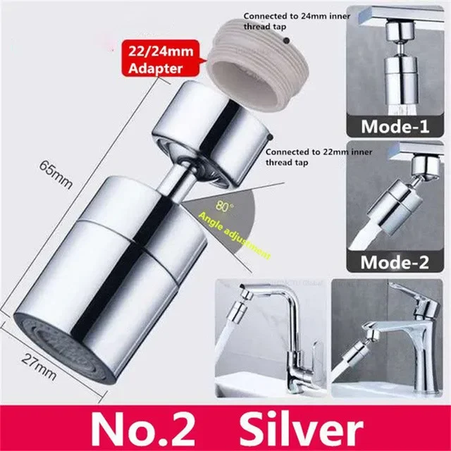 360° Flow Anti-Splash Faucet Extender - Image 9