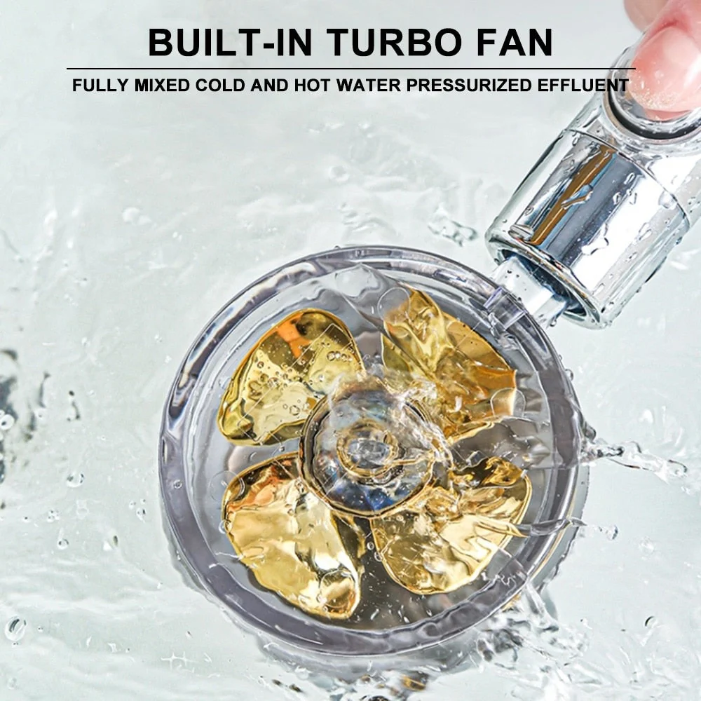 360 High Pressure Rainfall Shower Head - Image 3