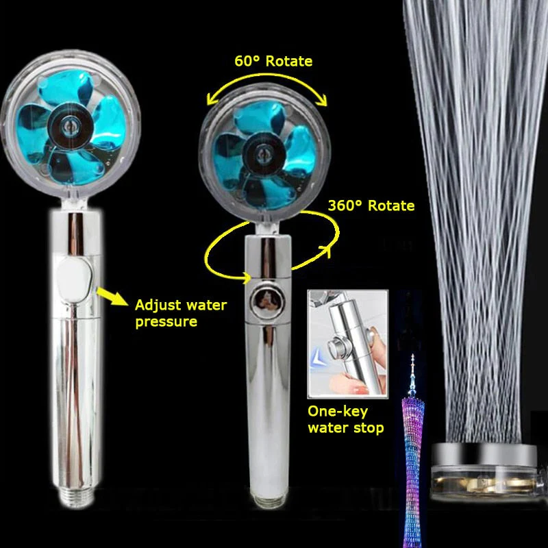 360 High Pressure Rainfall Shower Head - Image 4