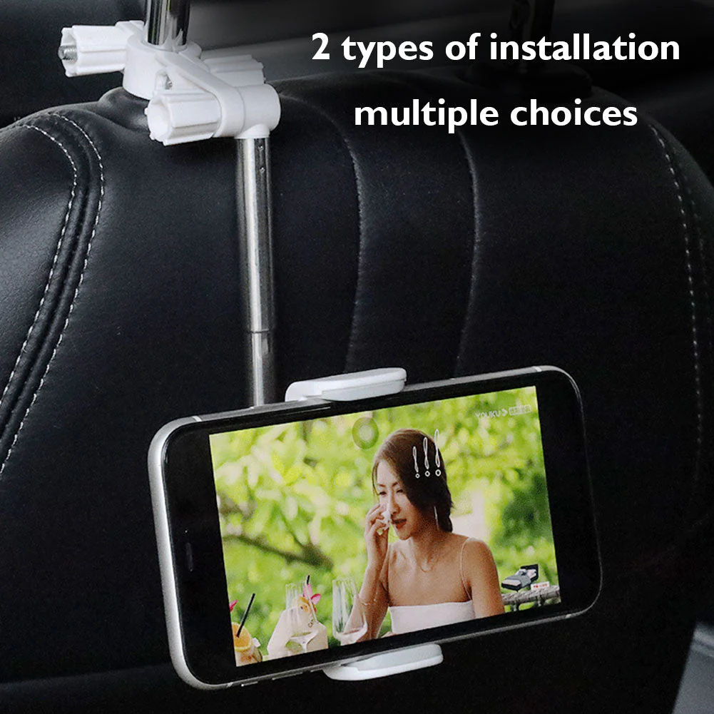 360 Rotatable Rear-View Mirror Phone Holder - Image 6