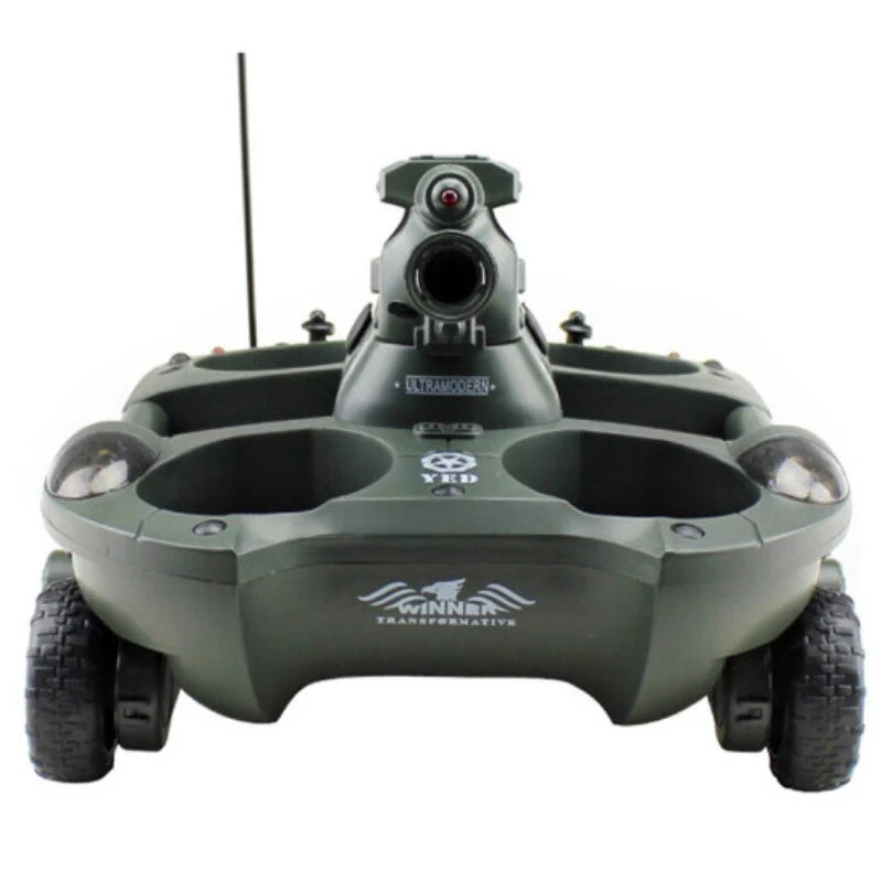 360 Rotatable Waterproof Remote Control Tank Boat - Image 8