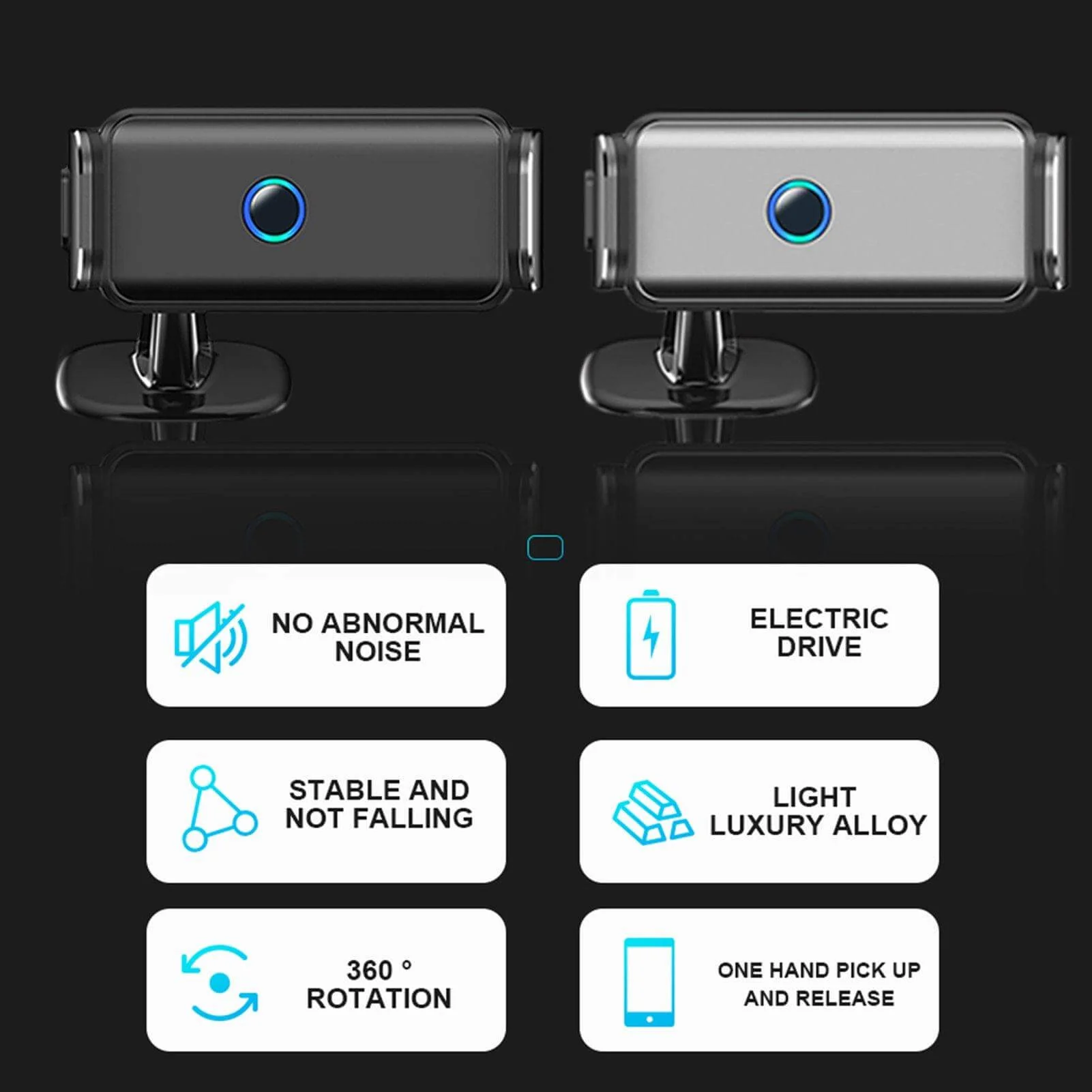 360 Rotating Automatic Locking Mobile Phone Holder - Image 7