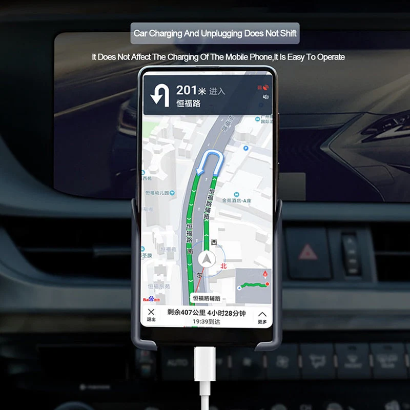 360 Rotating Car Air Vent Phone Holder - Image 9