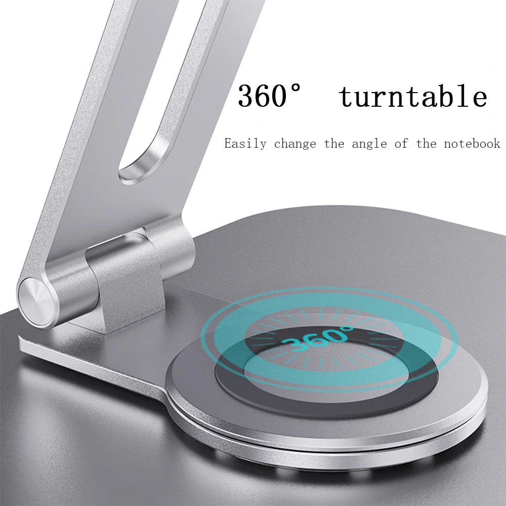 360 Rotating Ergonomic Laptop Holder Riser - Image 8