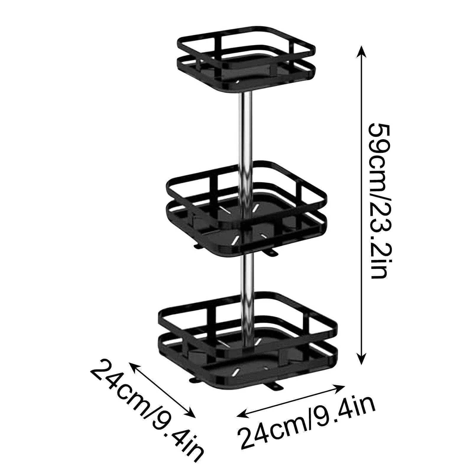 360 Rotating Kitchen Spice Storage Rack - Image 15