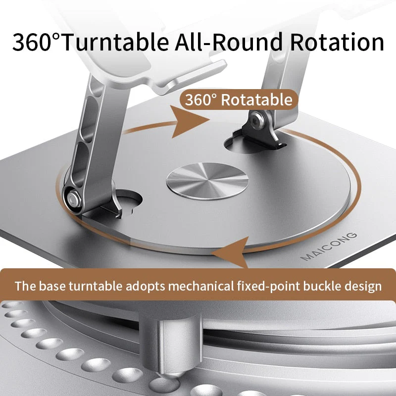 360 Rotating Laptop Holder Stand - Image 4