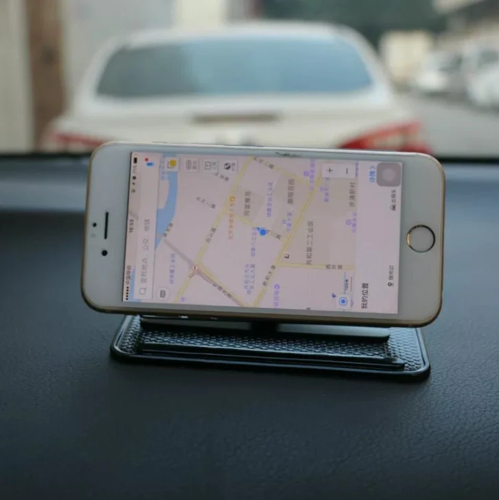 360 Rotating Non-Slip Dashboard Phone Holder Mat - Image 2