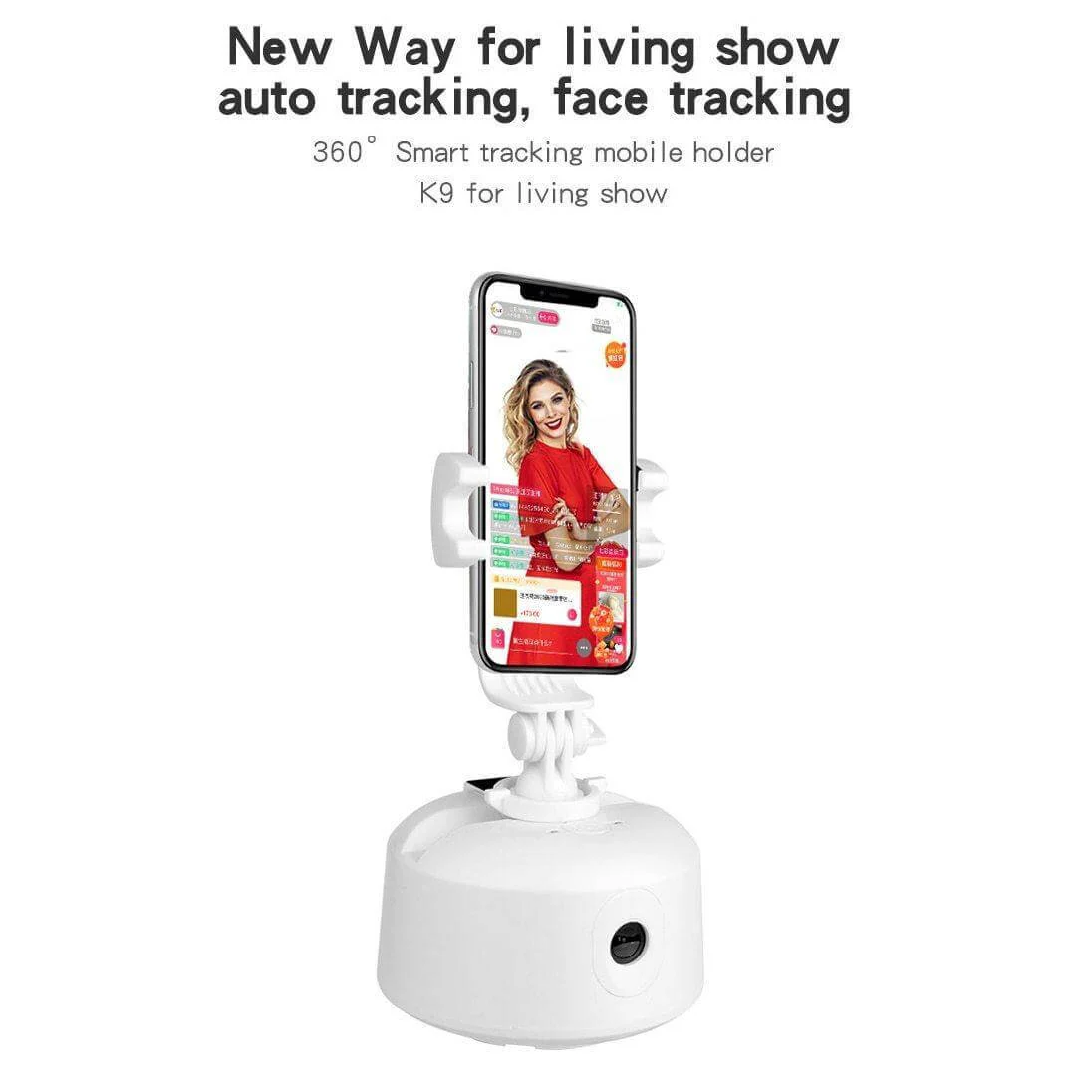 360 Rotation Face Tracking Smartphone Holder - Image 5