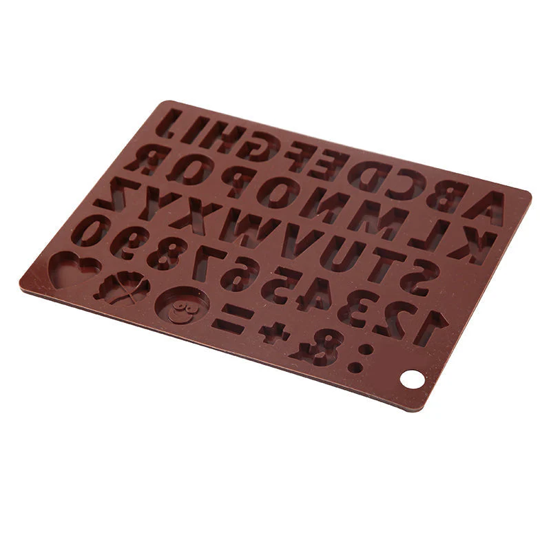3D Alphabet Silicone DIY Chocolate Mold - Image 7