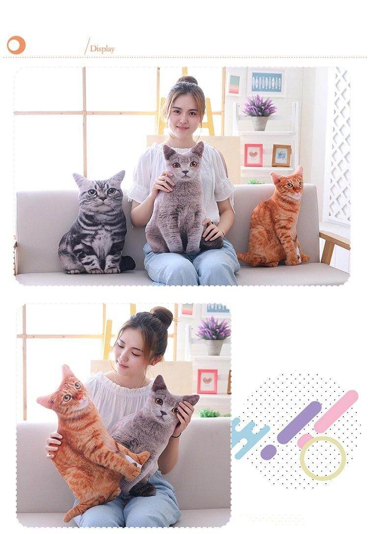 3D Cartoon Cute Cat Pillows - Image 9
