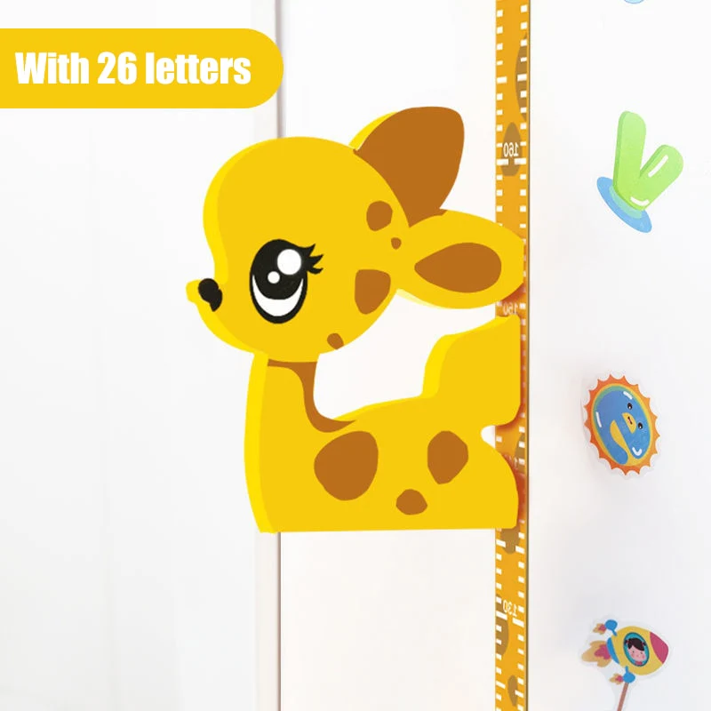 3d Cartoon Kids Height Sticker - Image 5