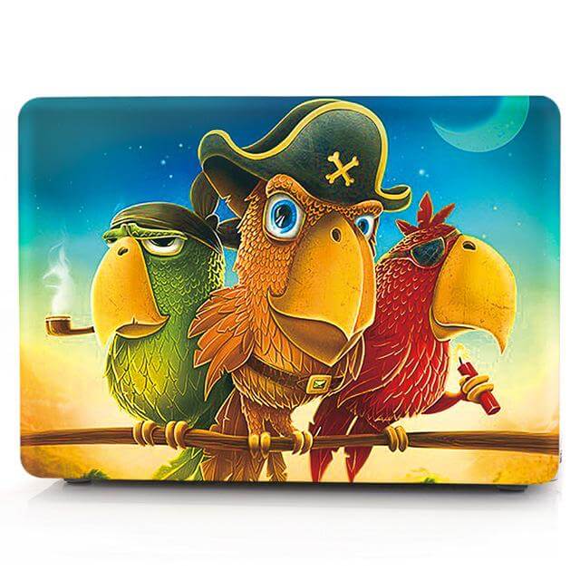 3D Cartoon Laptop Shell Protective Hard Sleeve Case For Macbook - Image 7