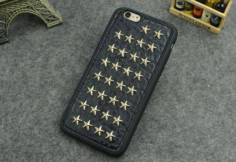 3D Cool Studs Rivet Punk Skull Design Silicone Case For iPhone Models - Image 6