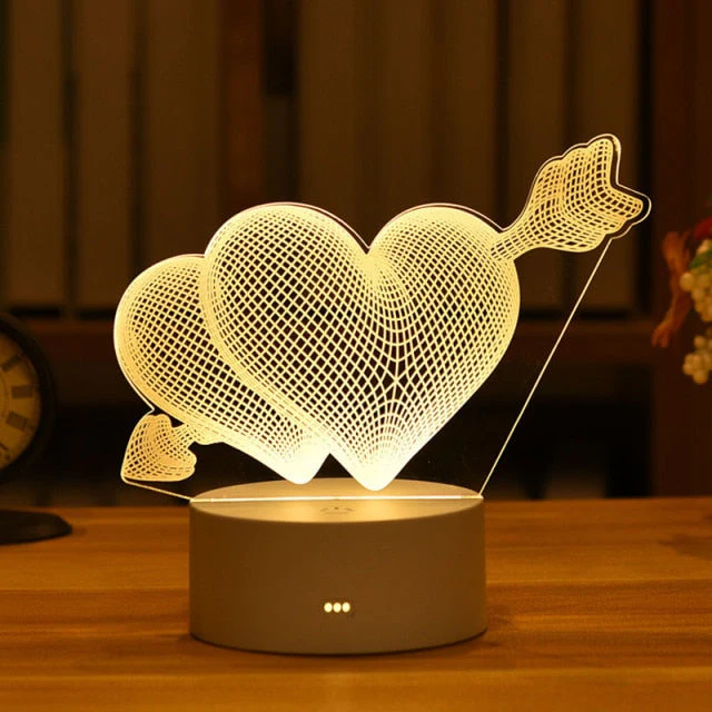 3D Creative Animals Bedside LED Night Lamp - Image 3
