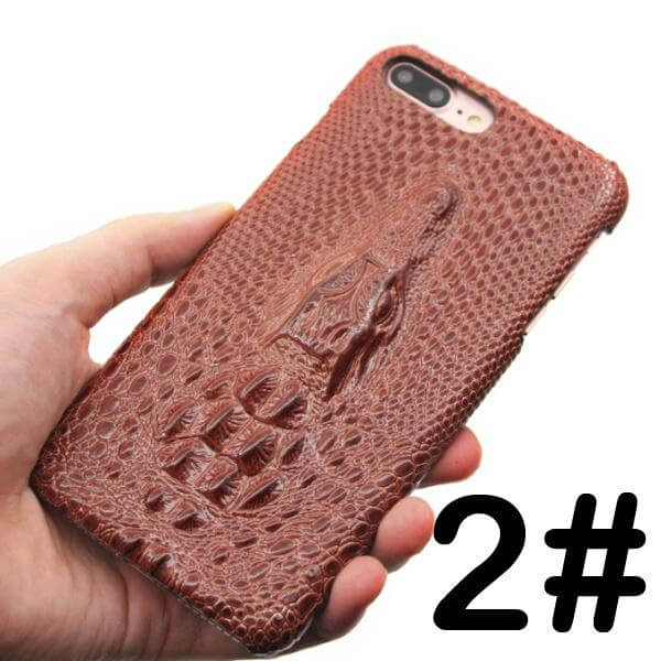 3D Crocodile Retro Hard Shell Cover Case for Iphone Models - Image 8
