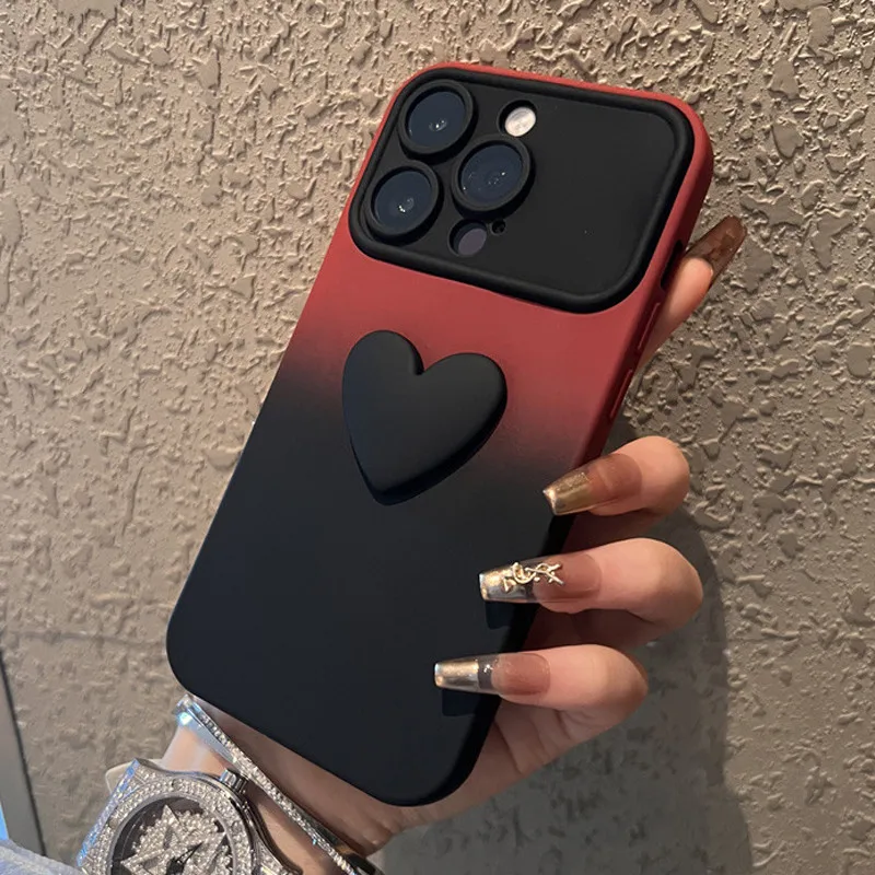 3D Cute Heart Phone Case - Image 3