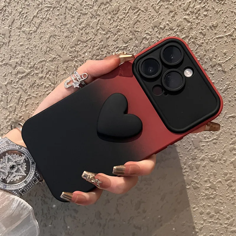 3D Cute Heart Phone Case - Image 4