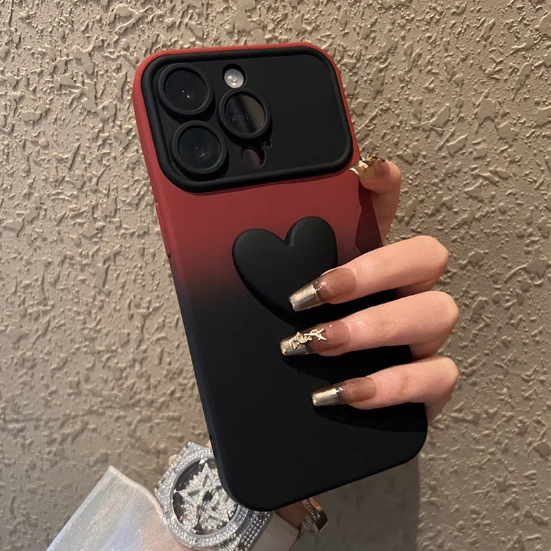 3D Cute Heart Phone Case - Image 6