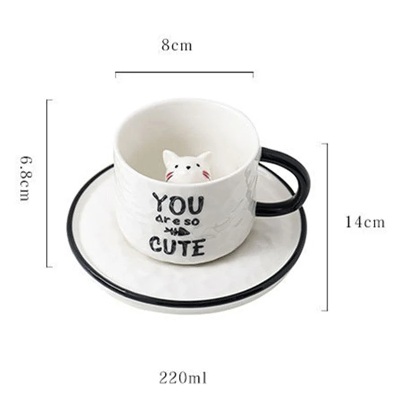3D Cute Pet Ceramic Mug - Image 7