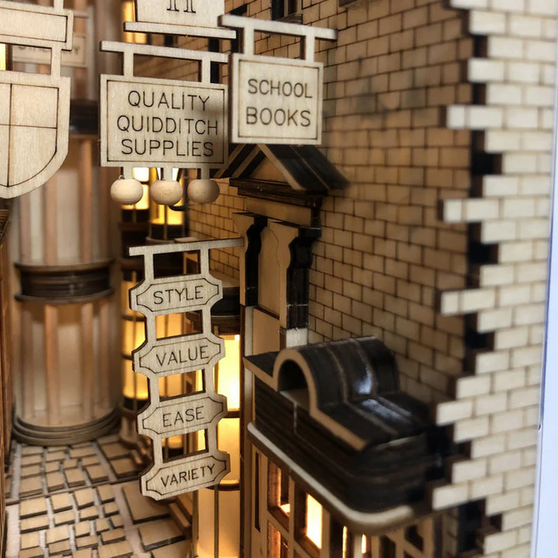 3D DIY Japanese Style Street Bookcase - Image 3